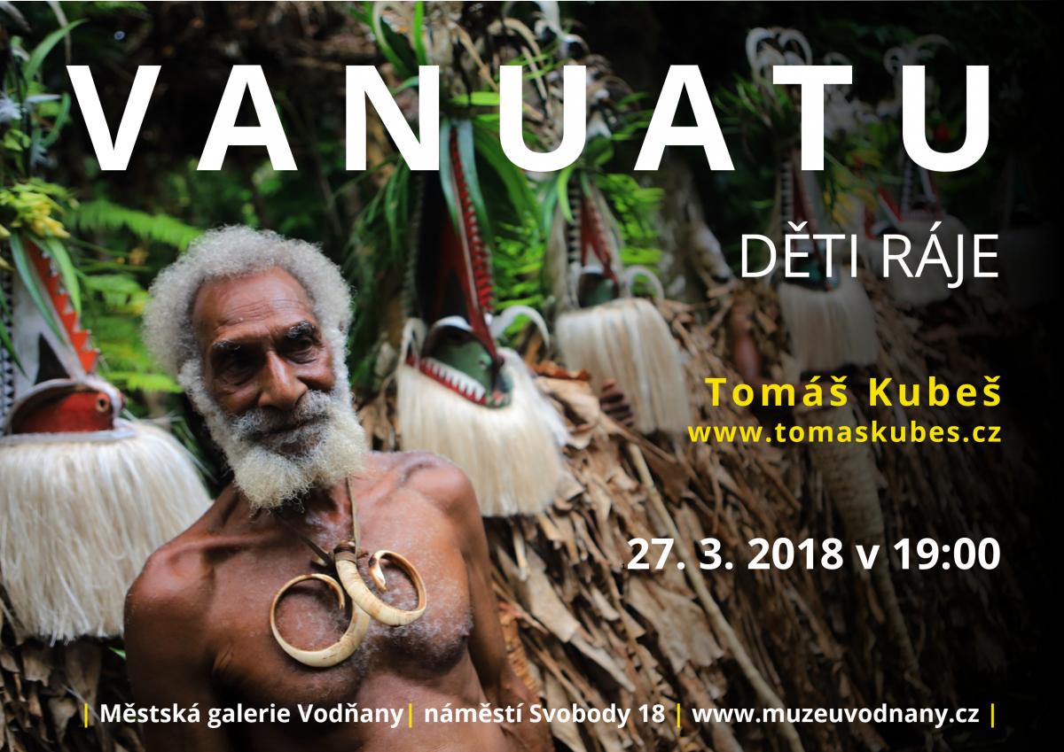 Plakát Vanuatu - děti ráje. Příběh Tichomořského ráje, sopky Yasur