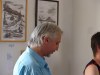 Fotografie z vernisáže výstavy Zrcadlení