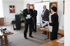 Fotografie ze slavnostního vyhlášení výsledků soutěže Nadace města Vodňan 2009