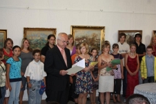 Fotografie z imatrikulace studentů Gymnázia 2009