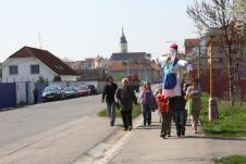 Fotografie z vynášení Morany 2011