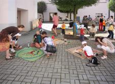 Fotografie - Výtvarná dílna H. Šťouračové na Vodňanských rybářských dnech 2011