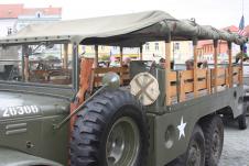 Konvoj historických vozidel z 2. světové války - 2014