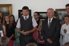 Fotografie z Imatrikulace studentů 1. ročníků Gymnázia Vodňany