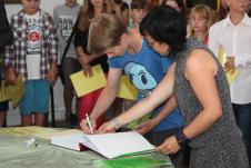 Fotografie z Imatrikulace studentů 1. ročníků Gymnázia Vodňany