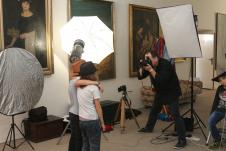 Fotografie ze Dnů otevřených ateliérů 2017 ve vodňanské galerii