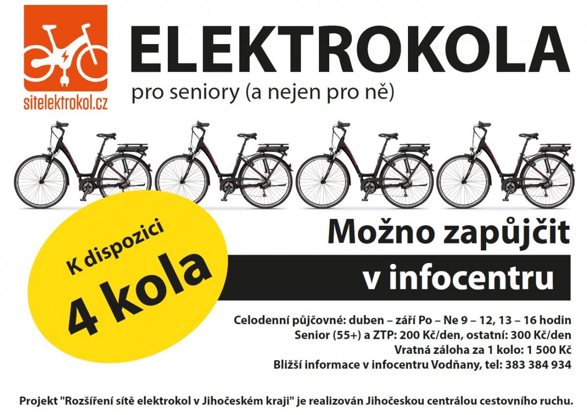 Obrázek - Půjčovna elektrokol v infocentru