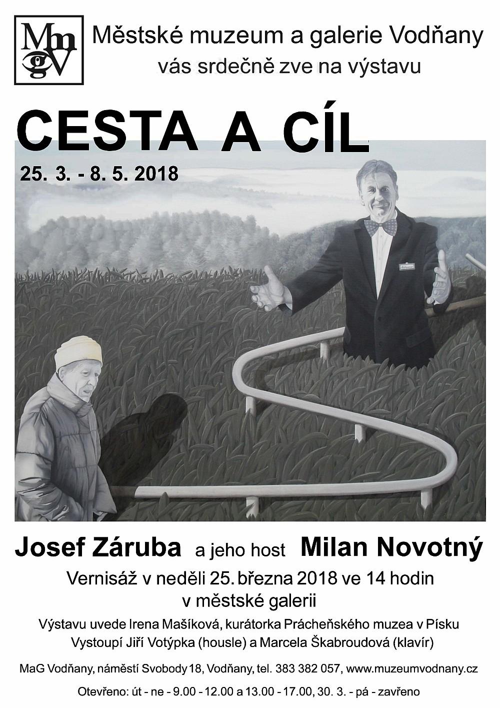Plakát Milan Novotný - Josef Záruba