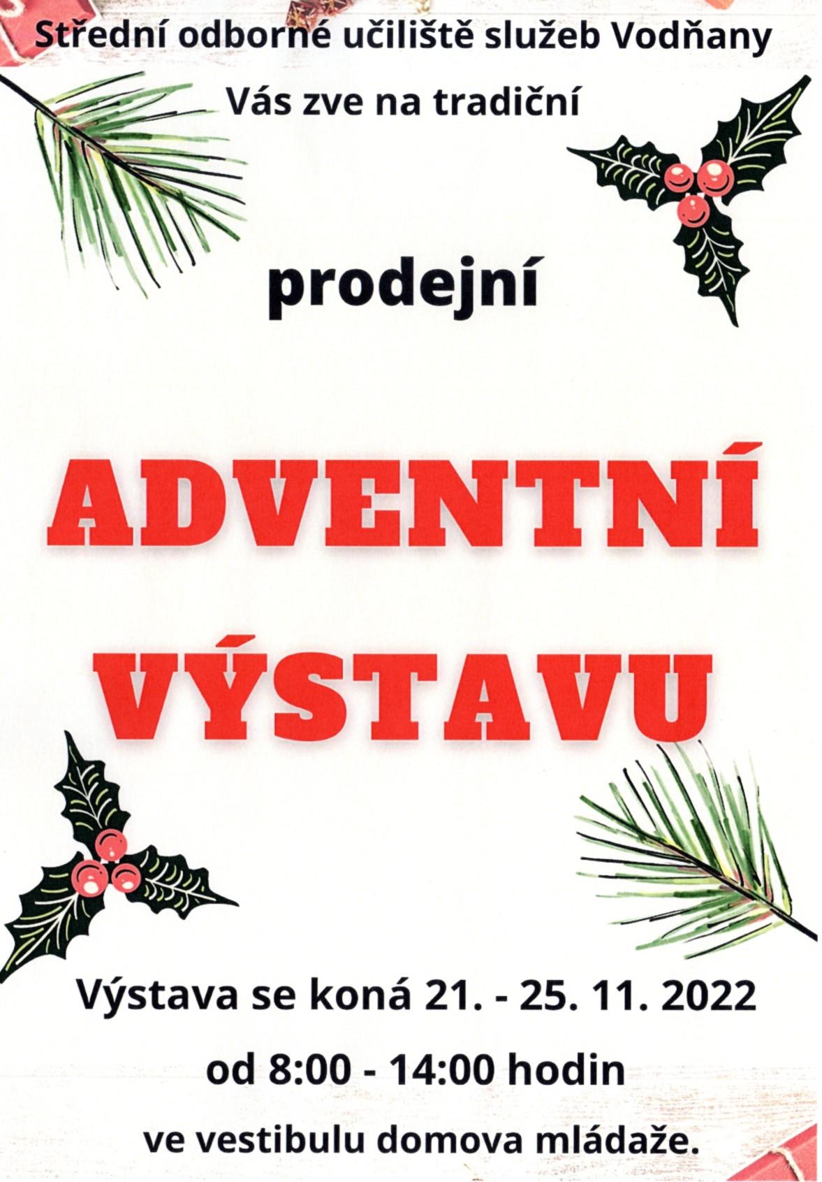 Plakát Adventní prodejní výstava