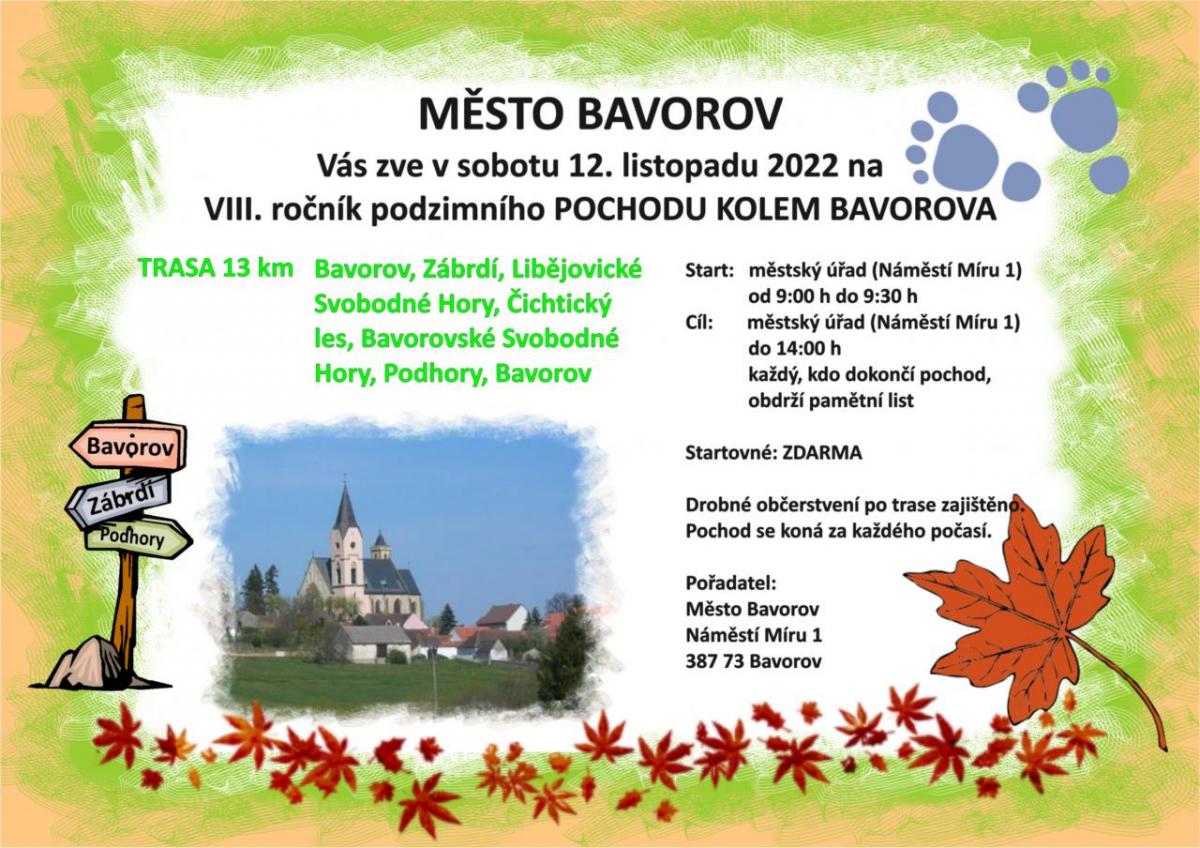 Plakát Pochod okolo Bavorova
