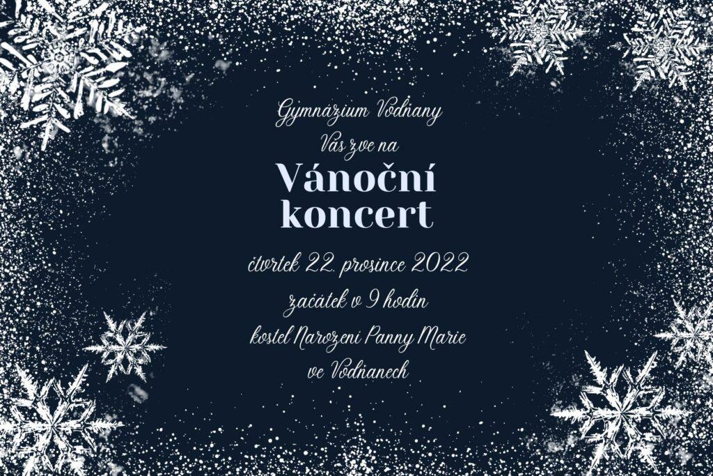 Plakát Vánoční koncert