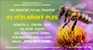 Plakát 42. včelařský ples