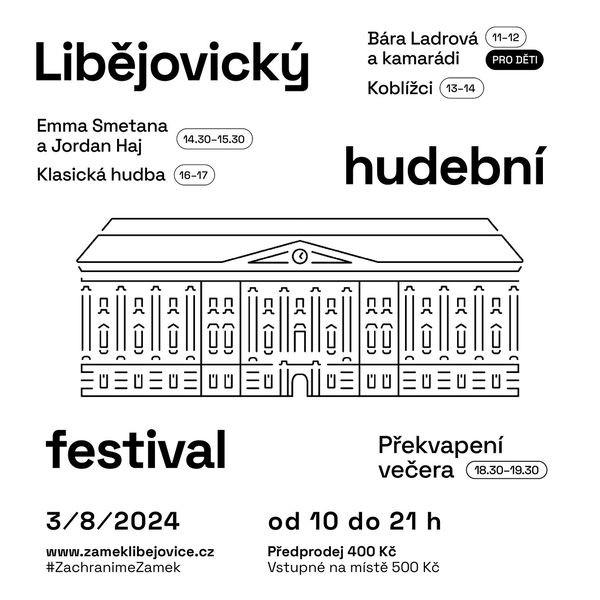 Plakát Libějovický hudební festival