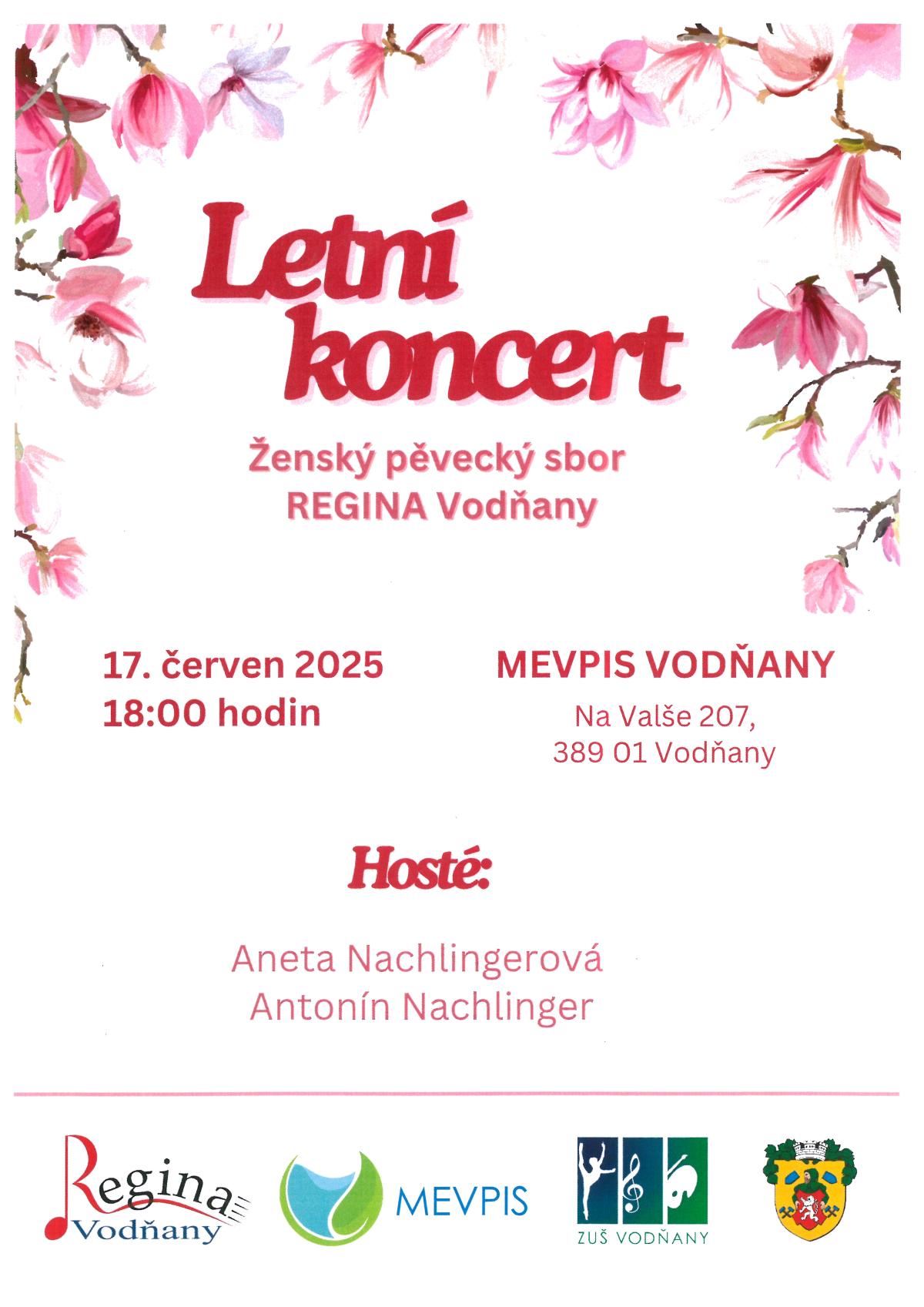 Plakát Letní koncert