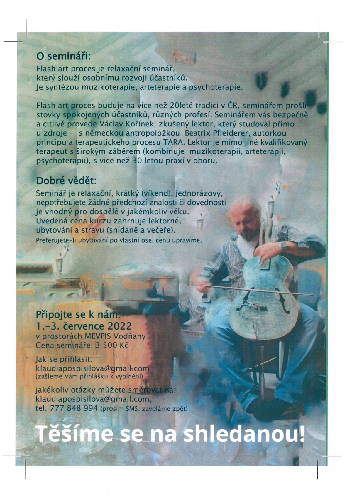 Plakát FLASlH ART proces