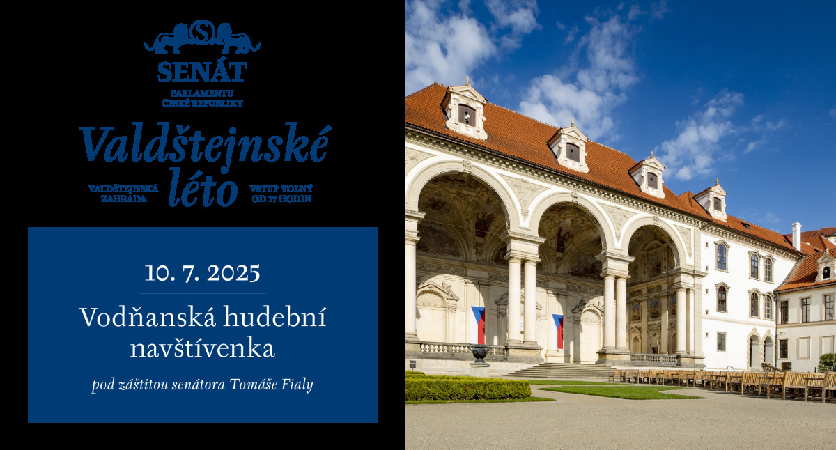Plakát Vodňanská hudební navštívenka.