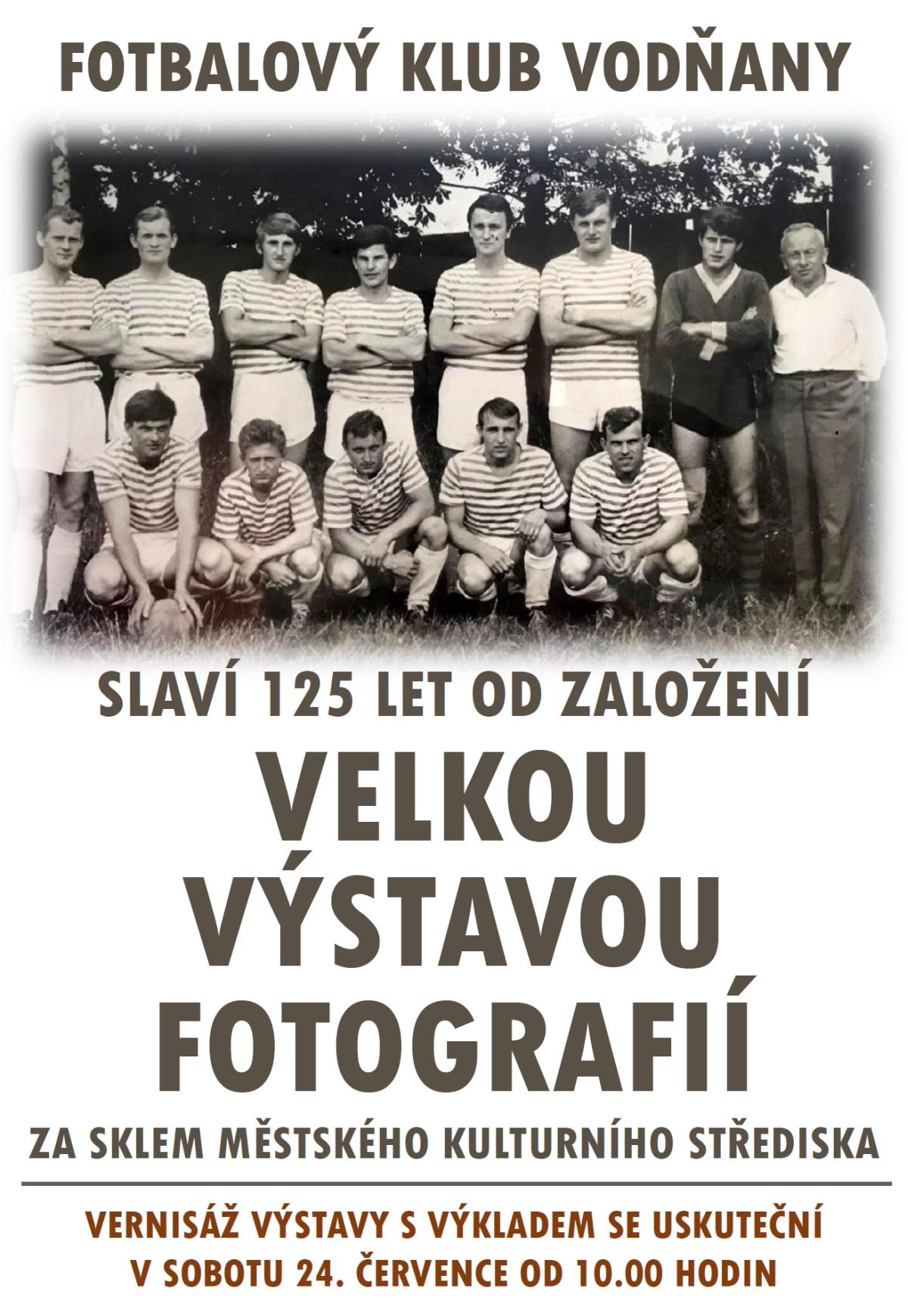 Plakát Fotbalový klub Vodňany
