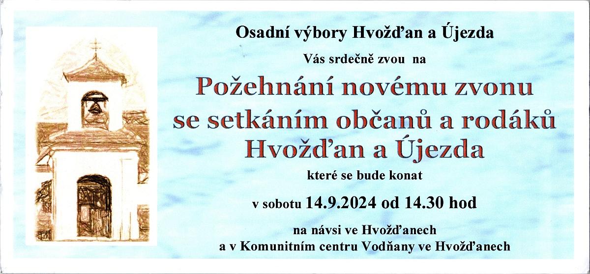 Plakát Požehnání novému zvonu