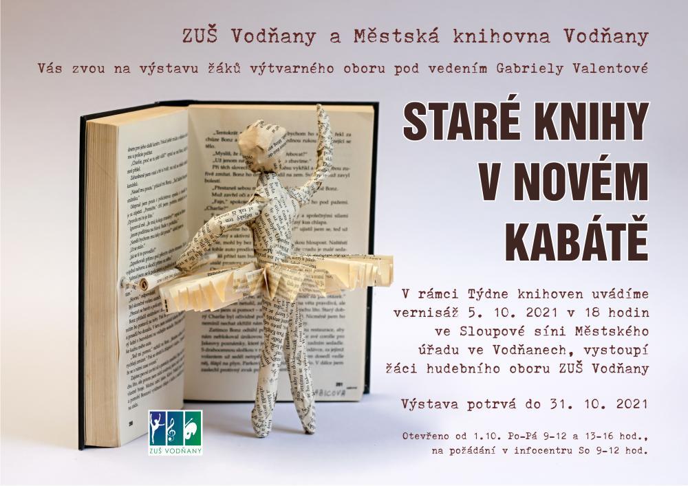 Plakát Staré knihy v novém kabátě