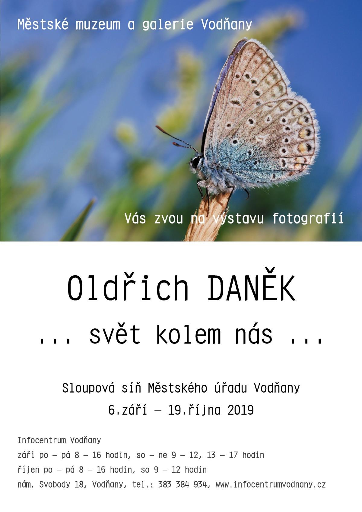 Plakát Oldřich Daněk