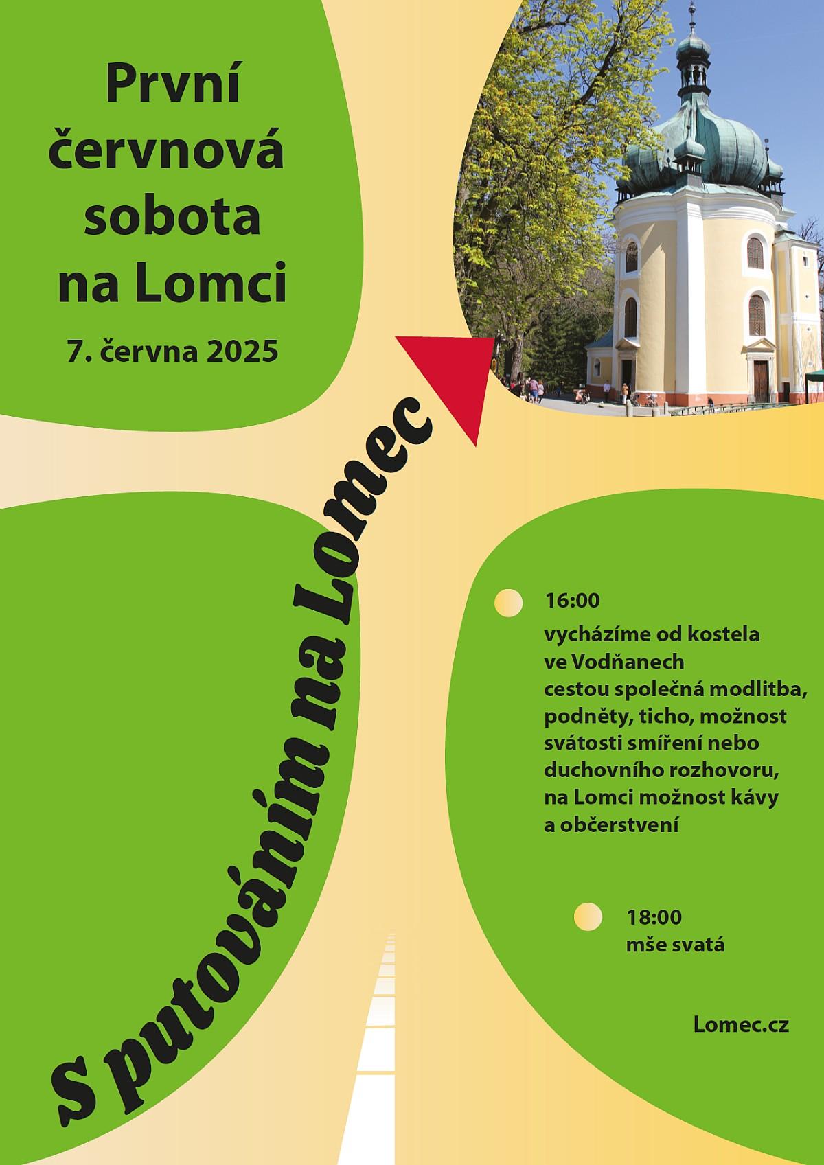 Plakát První sobota na Lomci