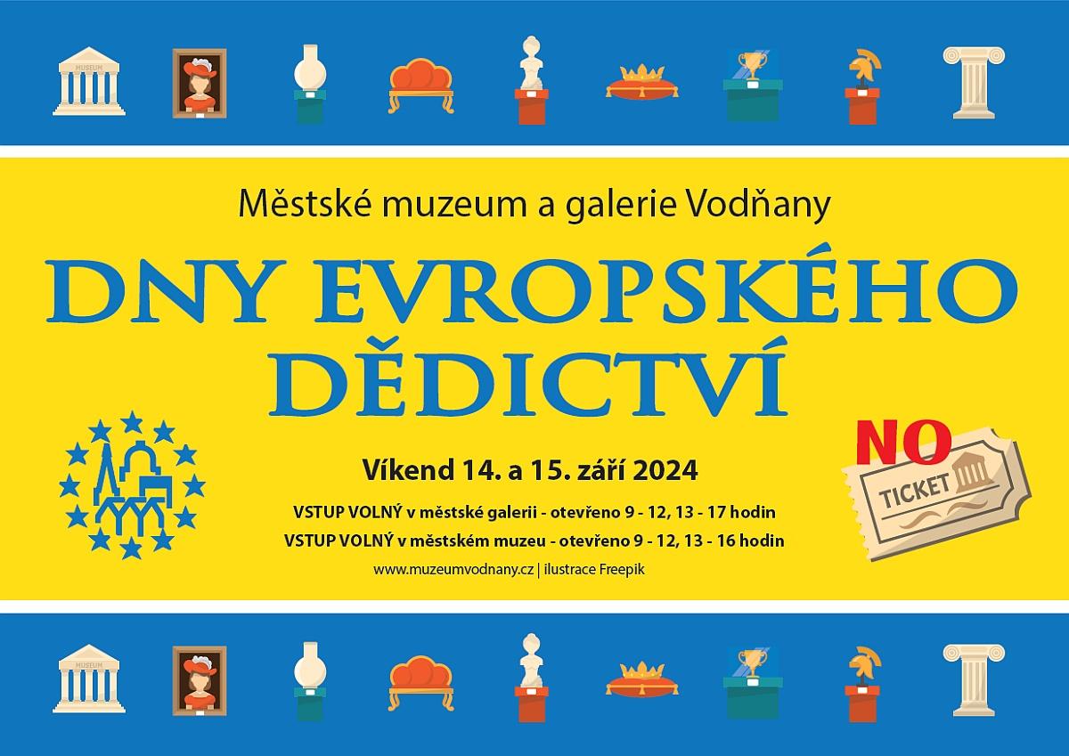 Plakát Dny evropského dědictví 2024