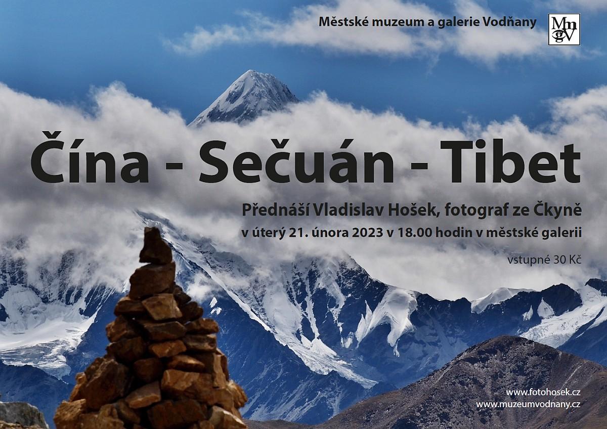 Plakát Čína - Sečuán - Tibet