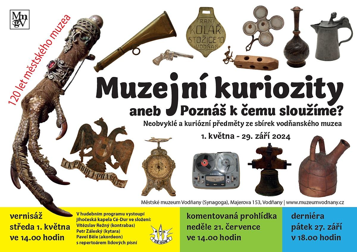 Plakát Muzejní kuriozity aneb Poznáš k čemu sloužíme?
