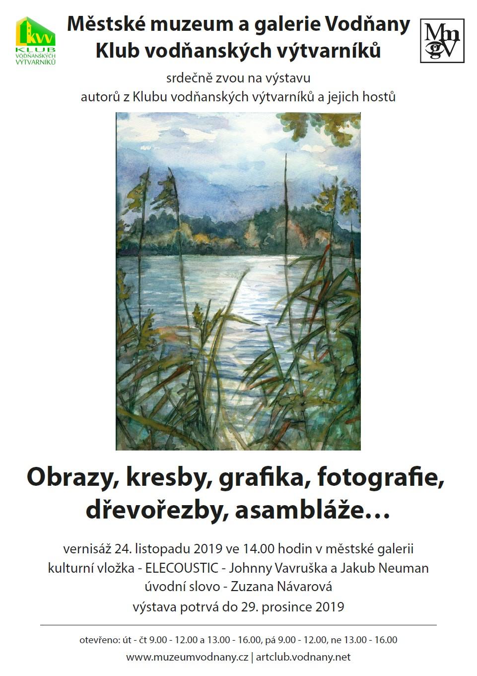 Plakát Klub vodňanských výtvarníků