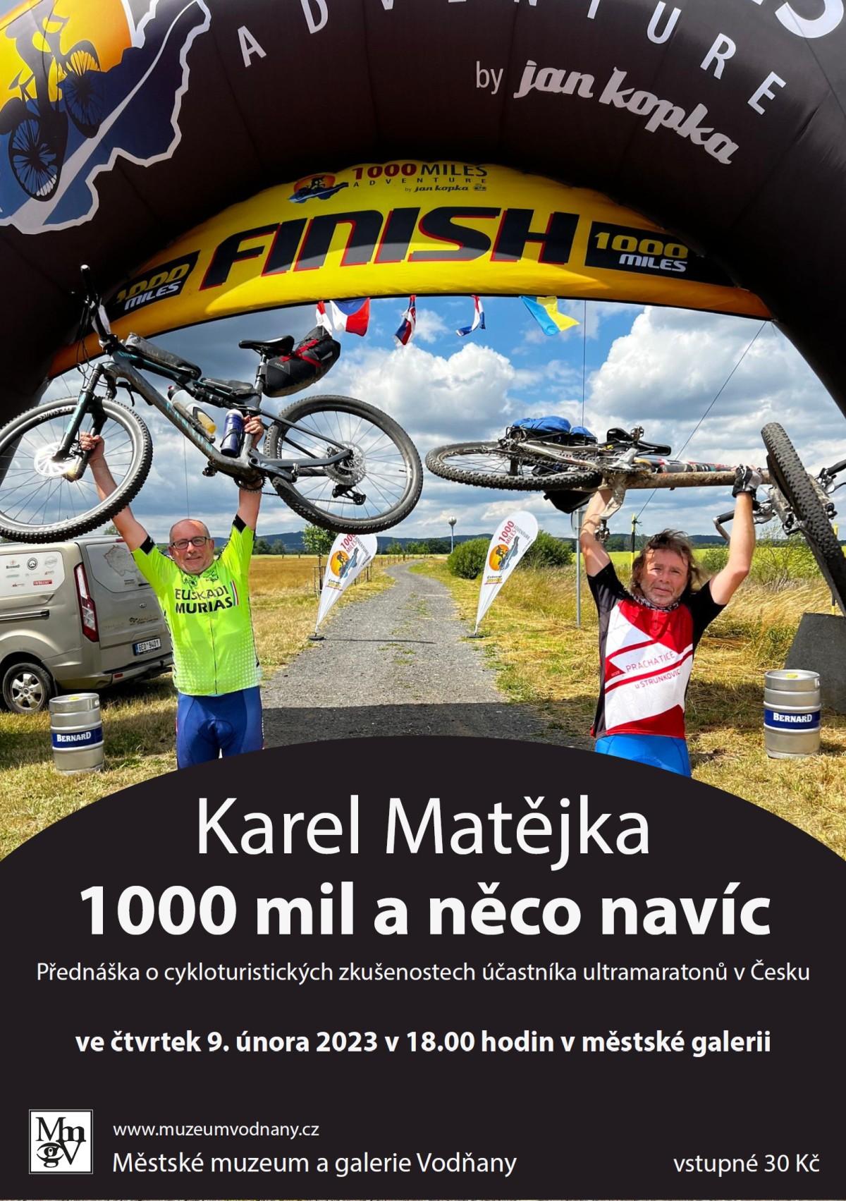 Plakát 1000 mil a něco navíc